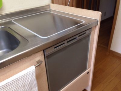 東芝食洗機　トップオープン食洗機取替え　DW-B45CT2①