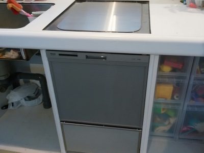 EW-CB55P　三菱製トップオープン食洗機　RKW-404A-SV①